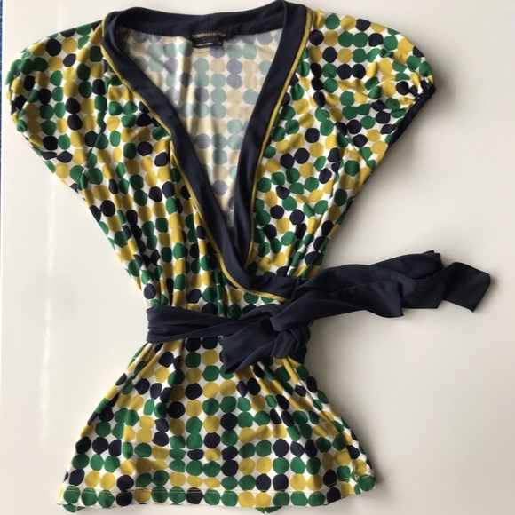 BCBG Polka Dot Top - Picture 1 of 1